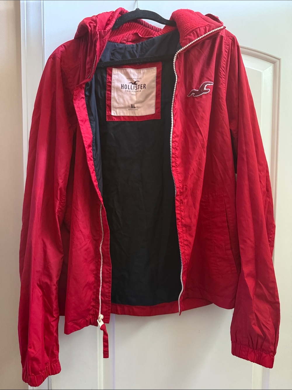 Hollister Red Jacket